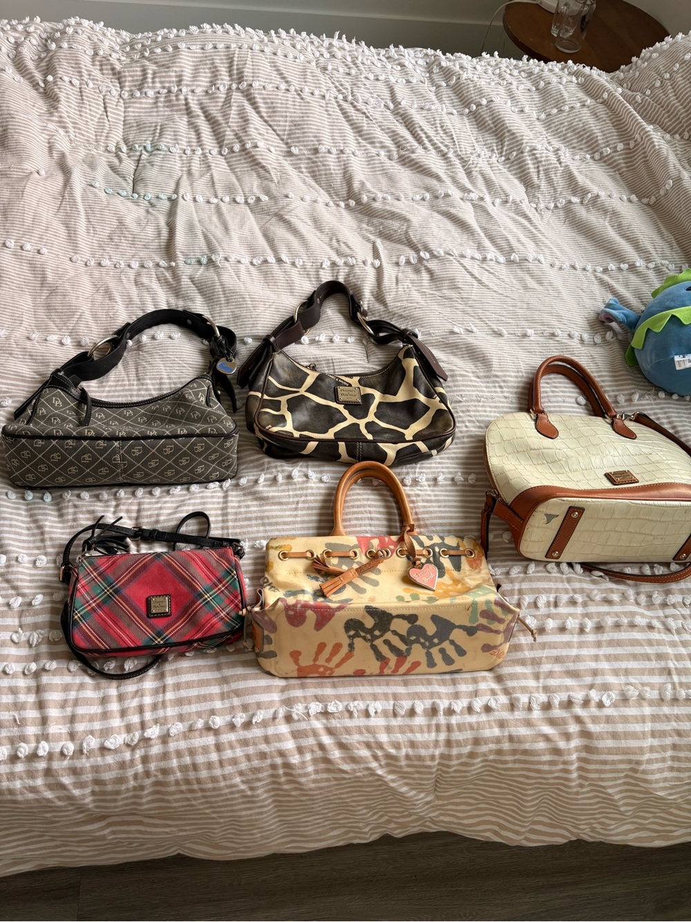 Lot of 5 Dooney purses